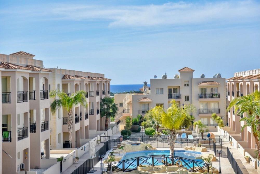 Royal Seacrest А203 Sea View Apartment Paphos Exterior foto